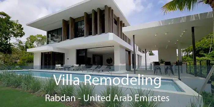 Villa Remodeling Rabdan - United Arab Emirates