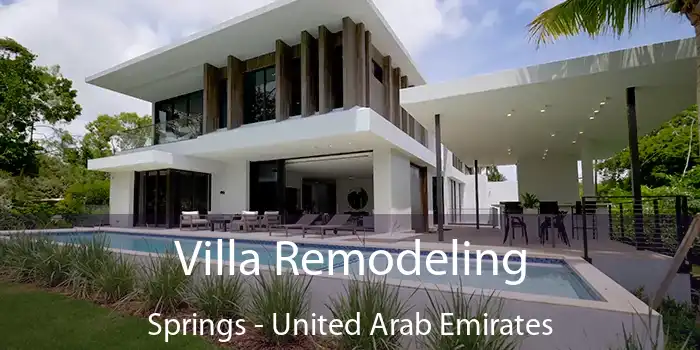 Villa Remodeling Springs - United Arab Emirates