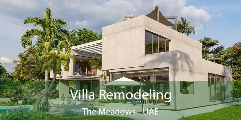  Villa Remodeling The Meadows - UAE