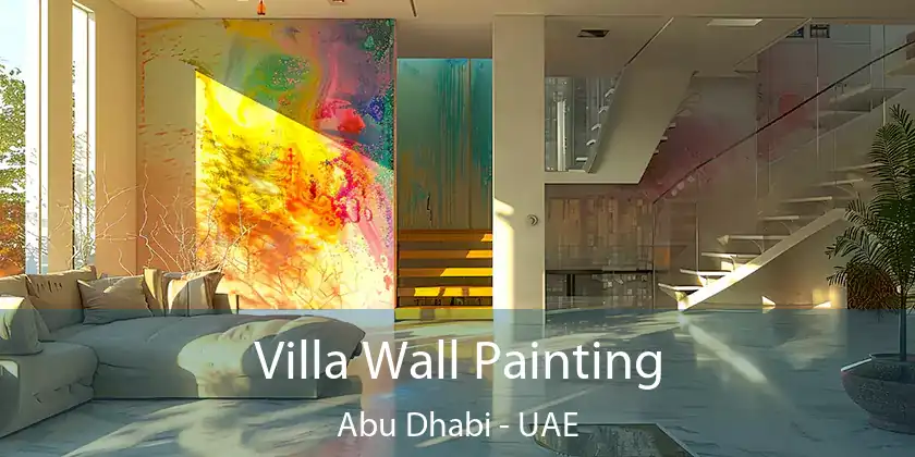  Villa Wall Painting Abu Dhabi - UAE