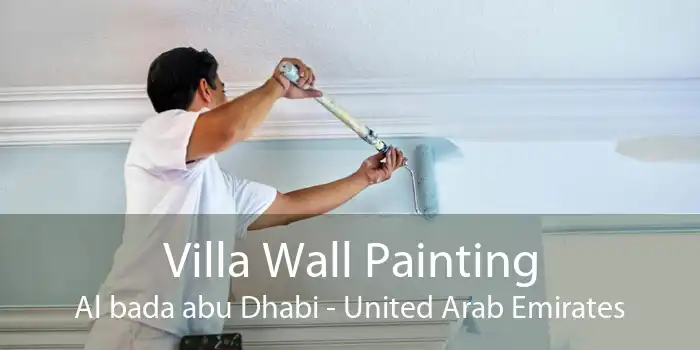 Villa Wall Painting Al bada abu Dhabi - United Arab Emirates