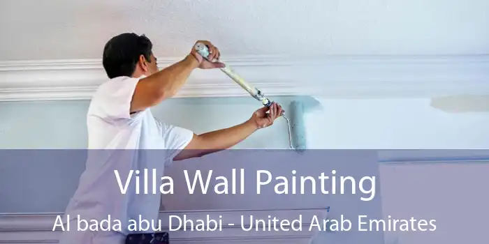 Villa Wall Painting Al bada abu Dhabi - United Arab Emirates