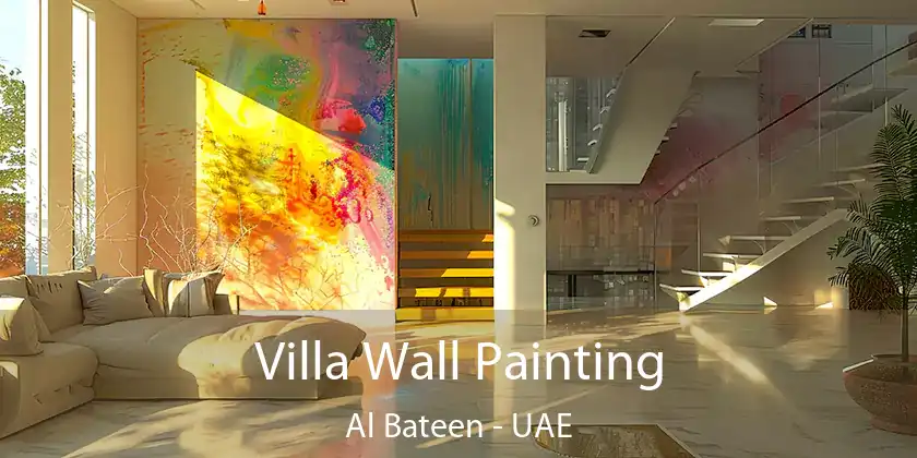 Villa Wall Painting Al Bateen - UAE