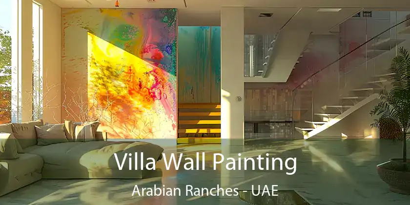  Villa Wall Painting Arabian Ranches - UAE