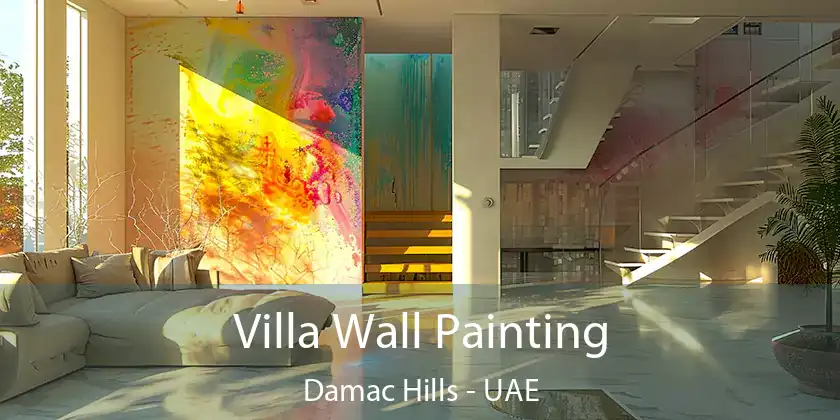  Villa Wall Painting Damac Hills - UAE