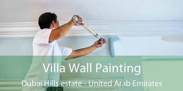 Villa Wall Painting Dubai Hills estate - United Arab Emirates