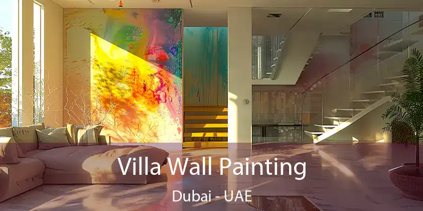  Villa Wall Painting Dubai - UAE