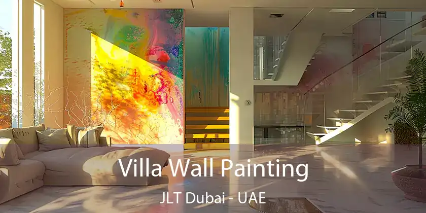  Villa Wall Painting JLT Dubai - UAE