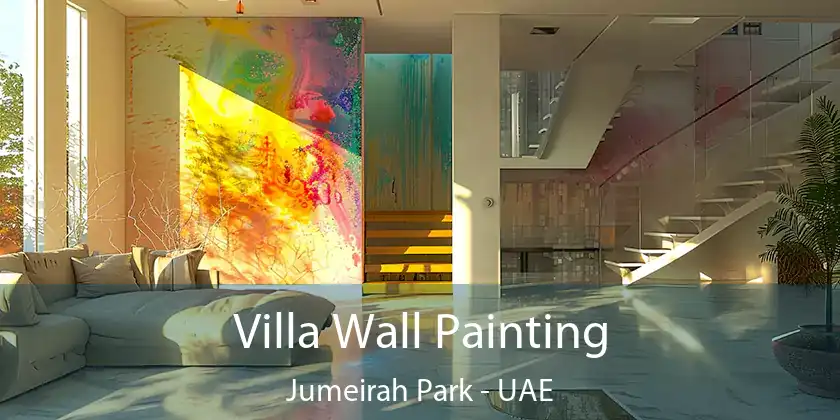  Villa Wall Painting Jumeirah Park - UAE