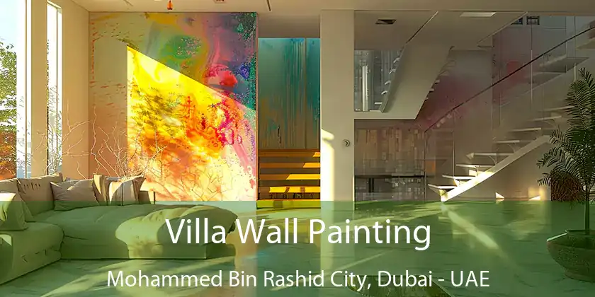 Villa Wall Painting Mohammed Bin Rashid City, Dubai - UAE