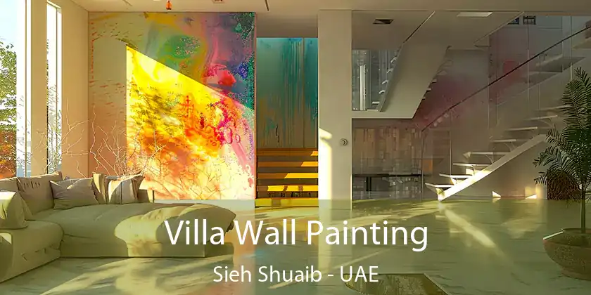 Villa Wall Painting Sieh Shuaib - UAE
