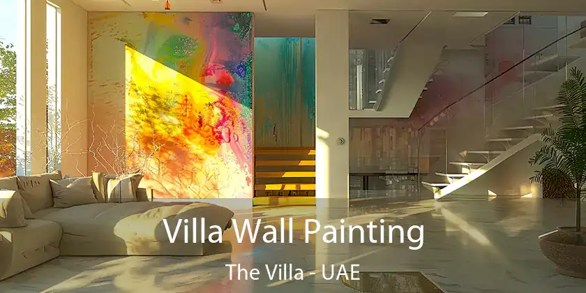  Villa Wall Painting The Villa - UAE