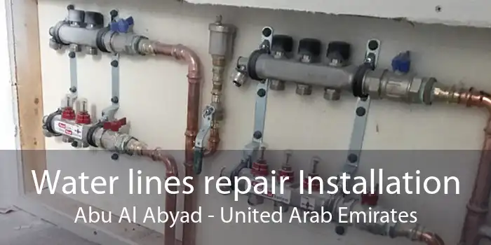 Water lines repair Installation Abu Al Abyad - United Arab Emirates
