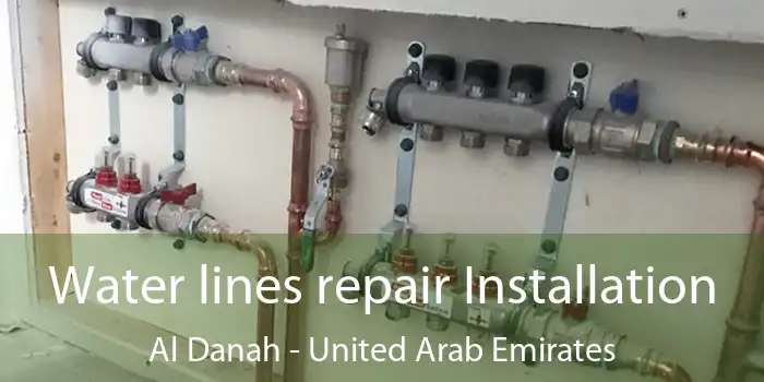 Water lines repair Installation Al Danah - United Arab Emirates