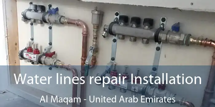 Water lines repair Installation Al Maqam - United Arab Emirates