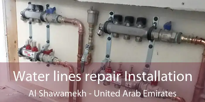 Water lines repair Installation Al Shawamekh - United Arab Emirates