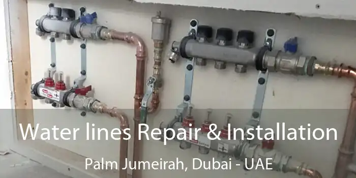  Water lines Repair & Installation Palm Jumeirah, Dubai - UAE