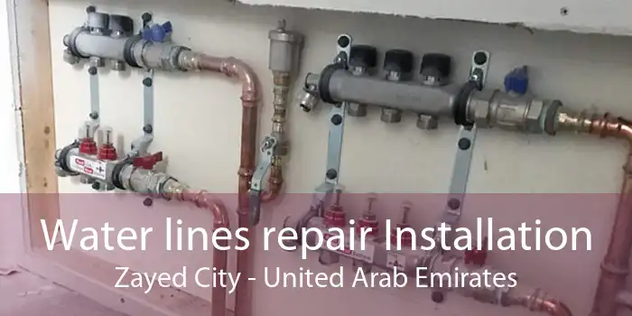 Water lines repair Installation Zayed City - United Arab Emirates